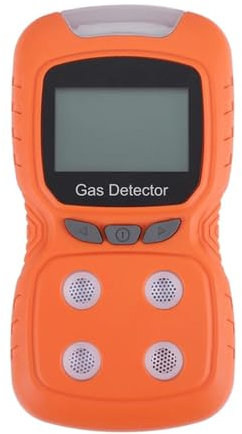 4 In 1 Gas Detector CO H2S O2 Monitor Analyzer Leak Portable Gas Leak Detector High Sensitivity, Fast Response