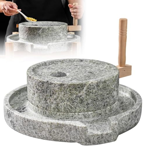 Molinillo grano manual,molino piedra granos húmedos y secos cocina, molinillo granos alimentos,trigo,bayas,arroz,molinillo granos con manivela,pulverizador semillas frijoles