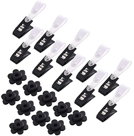 ZWTPGKRD 50 Pcs For Creative Windproof Flag Stoppers Clips Weather Resistant Stoppers Small Useful Flagpole Accessor Accessories For For Kids Women Men