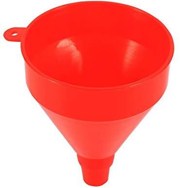Pequeño embudo de flexible con manguera larga, 2pcs universal reutilizable plástico ancho de llenado de boca ancha