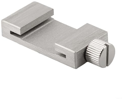 ss Steel Ruler Positioning Block for Measuring Rulers, Limit Stop Fence with Scriber Line, 20mm 26mm 29mm 35mm Size Options, Compatible with Steel R(29mm)