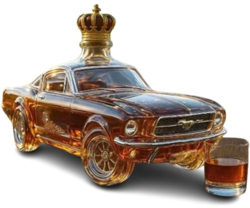 Carafe à Whisky, Carafe De Voiture De Course De 400 Ml, Bouteille De Whisky En Forme De Voiture, Nouvelle Carafe En Verre, Thème De Voiture Créatif 3d, Récipient De Distribution D'alcool, Pour A