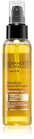 Avon Advance Techniques Argan- und Kokosöl, feuchtigkeitsspendendes Haar-Serum 100 ml