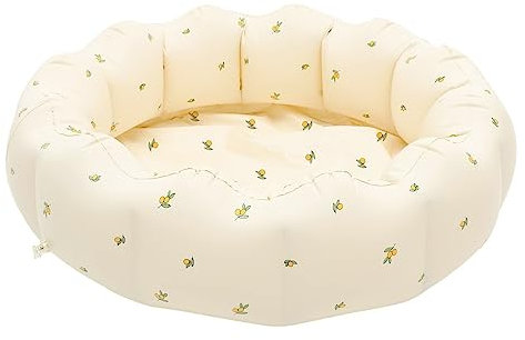 Planschbecken, Baby,Aufblasbares Schwimmbecken ,90cm Klein Planschbecken ,Wasser Spielen Pool für Kinder,Mini Planschbecken(Zitrone)