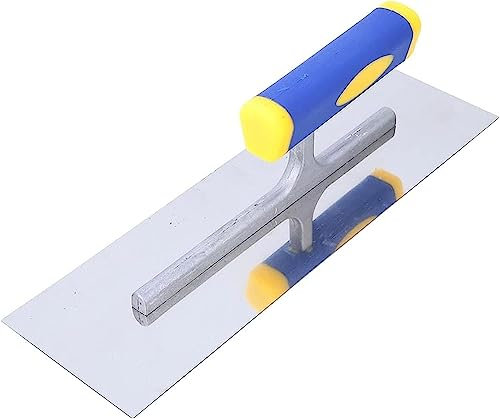 Paleta de cemento, espátula de enlucido, paleta de yesero, herramientas de enlucido, 1 paleta de yeso profesional de 300 mm, paleta de desnatado for enyesado, lechada for pisos de baldosas, herramient