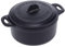 Victoria Mini Cocotte Induction Enamelled Cast Iron 10 cm, Dutch Oven 0.3L, 1-2 Servings, PTFE and PFOA Free, Suitable for Fire, Barbecue, Oven, Ceramic Hob, Gas