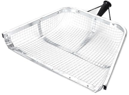 Ergonomic Stainless Steel Garden Sieve Shovel, Portable Shovel Garden Shovel With Easy Grip Handle, Effortless Soil Sifting for Gardening soil Sand Rocks Dirt Compost tool