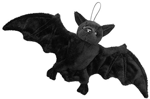Mad Moonshine Cornelißen - 1017221 - Fledermaus, Plüsch, schwarz, mit Aufhänger, ca. 34cm