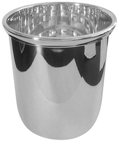 SILBERKANNE Bierbecher 8,5x7,5 cm Silber Plated versilbert in Premium Verarbeitung