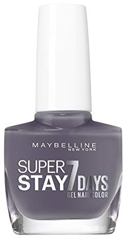 Maybelline New York Professioneller Nagellack – Gel-Technologie – Super Stay 7 Tage – Farbton: Urban Steel (909)