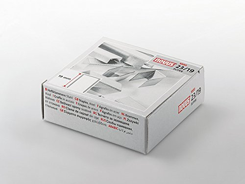 NOVUS Heftklammer, SUPER, 23/20, verzinkt (1.000 Stück), Sie erhalten 1 Packung á 1000 Stück