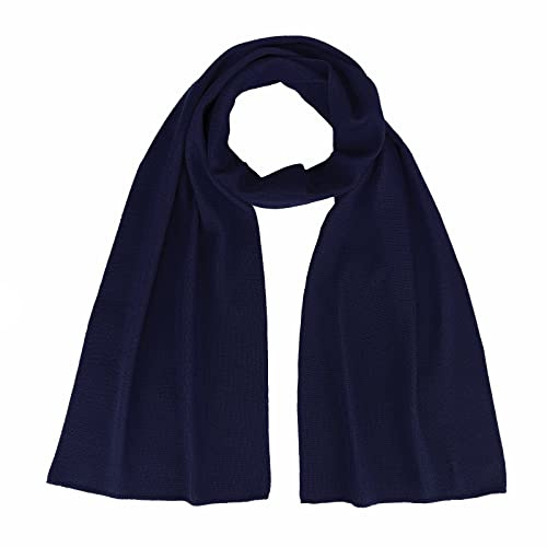 modAS Unisex Schal Feinstrickschal aus 100% Wolle (Merinowolle) - Wollschal Damen Herren Schal aus Wolle Warm Weich