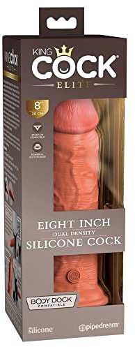 Consolador Realista Pipedream - King Cock Silicona Natural