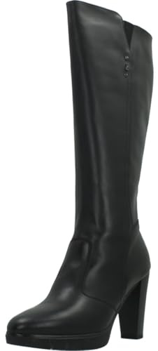 Nero Giardini I514610D Stivali Donna in Pelle - Nero 36 EU