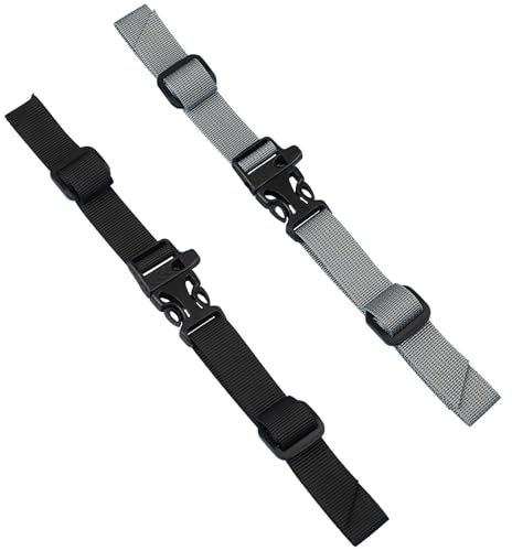 BYHKLW Backpack Adjustable Chest Strap, Pack of 2 Chest Straps for School Bags, Backpack Straps Children - Non-Slip Quick Release Backpack Strap for School Backpack Outside Travel
