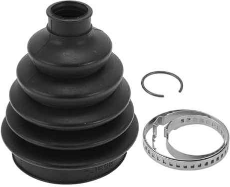 Hihaha No.97034929100 CV Joint Boot Kit W/Clamps for Porsche Panamera 2010-2016 for Porsche 911 2012-2017 Outer Constant Velocity Joint Boot Durable 1 Set