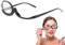 Makeup Reading Glasses for Women, +3.5 Magnifying Cosmetic Reading Glasses 350 Degrees Rotatable Make up Glasses Eye Makeup Glasses Make Up Glasses Flip 3.5 for Women Girls(Black, 3.5)
