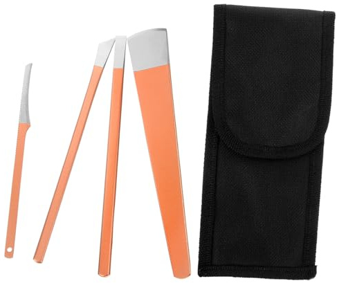 POPETPOP Kit De Couteaux De Pédicure Outil De Soin Des Coupe-cuticules Portable Pour Pédicure Réutilisable Couteaux à Cuticules