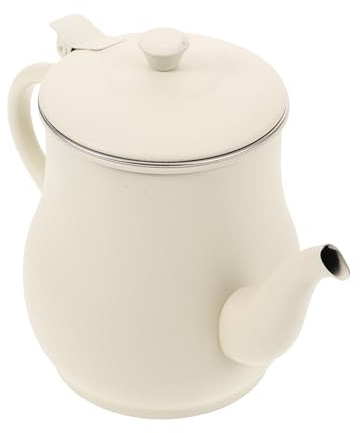 INOOMP Recipiente De Grasa Con Colador De Malla Fina 500Ml Para Filtrar Y Almacenar Aceite Usado En Cocina Con Mango Ergonómico Y Superficie Lisa Fácil De Limpiar