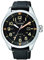 Citizen Herren Analog Quarz Uhr mit Nylon Armband AW5000-24E, Schwarz