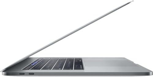 2018 Apple MacBook Pro con 2.2GHz Intel Core i7 (15-pulgadas, 32GB RAM, 512GB SSD de Almacenamiento) (QWERTY Spanish) Plata (Reacondicionado)