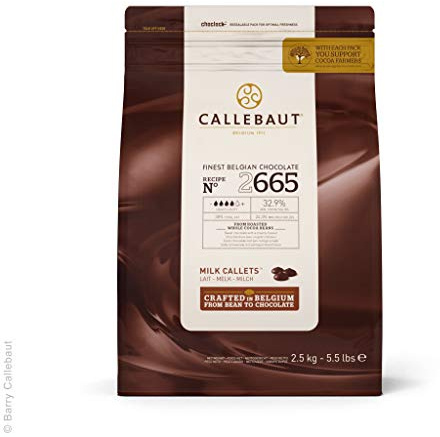 Callebaut Chocolate con leche 33%