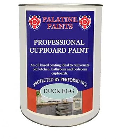 Palatine Professional Cupboard Paint - Satin Finish (1L, Duck Egg)
