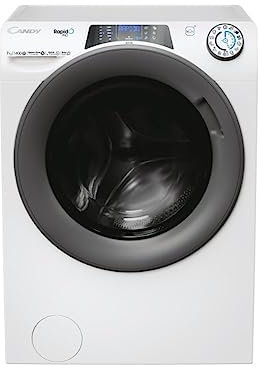 Lavatrice Slim (45 cm) 7 Kg Classe A 1400 giri Inverter Vapore - RP4 476BWMR/1-S RapidÓ PRO