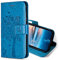 KANVOOS Funda para OPPO A74 5G / OPPO A54 5G, Funda Tapa Libro Movil de Cuero PU, Ranura para Tarjeta Plegable Billetera Carcasa para OPPO A74 5G / A54 5G (Azul)