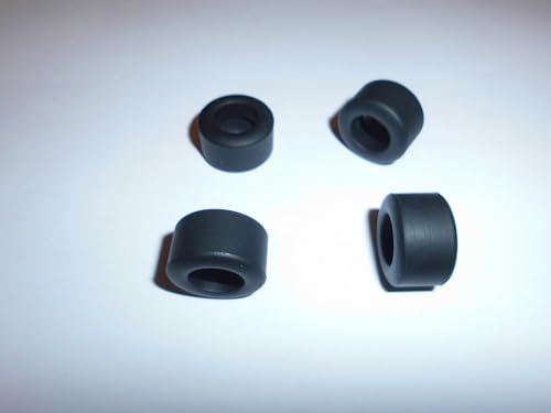 SSC TYRES 2 Vorder- und 2 Hinterreifen I Typ für Slotautos, 11 mm breit, Super Grip, kompatibel mit Scalextric, ab 2 Jahren, Unisex, Slotcar-Reifen