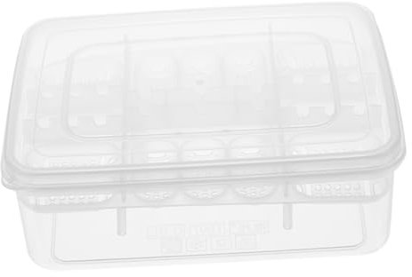 Happyyami 2stücke Fächer Eier-inkubationstray Für Reptilien Transparentes Brutkasten Eidechsen Und Schlangeneier Wiederverwendbare Brutbox Mit Einfacher Beobachtung Der