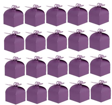 FOMIYES Elegante Boxen Für Hochzeit 25 Stück Aufbewahrungsboxen Aus Papier Bezaubernde Form Für Party-leckereien Karneval Geburtstag Halloween