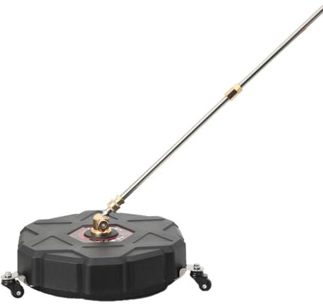 Lfhelper Hochdruckreiniger Flächenreiniger, rotierender Terrassenreiniger Reinigungsfläche, 13 Zoll 2500 PSI Druckoberflächenreiniger, 1/4 Zoll Schnellstecker für Einfahrten, Terrassen, Decks