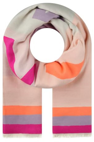 Majea Damenschal Winterschal Strickschal Damen Schal (880043) (flieder 13)