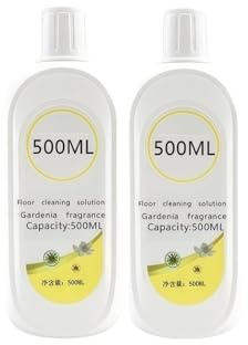VANTHMF 500ml Gardenia Extract Floor Cleaning Solution | Compatible With Tineco 3.0/2.0/1.0 Series | PH Neutral Plant-Based Formula For Hardwood & Robot Vacuum (SGS Certified)(2pcs)