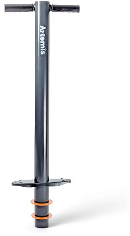 Artemis UK ProPlanter - Large Soft Grip Long Handle Heavy Duty Bulb Planter Tool with Depth Gauge for Planting Bulbs & Small Plants - Digging Small Holes - Lawn Plugger - Soil Sampler - Strong Steel