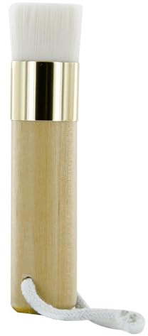 DEARMAMY Brosse Nettoyante Pour Le Visage En Microfibre Et Bois 12Cm Brosse Exfoliante Douce Pour Nettoyage Profond Et Massage Facial