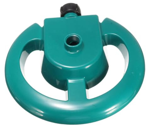 DOITOOL Arroseur Rotatif Automatique pour Pelouse et Jardin Pulvérisateur d'eau Buse Rotative à 360° Base Disque Raccordable Arrosage et Polyvalent pour Extérieur