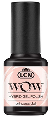 LCN WOW - Hybrid Gel Polish Nr. 14 princess doll (8ml) (rose) - Gellack ohne Lichtgerät für bis zu 10 Tage perfekt lackierte Nägel