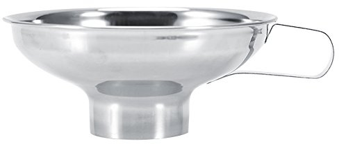 Edelstahl Trichter TOPINCN Weithals Canning Gläser Trichter mit Griff Hochwertige Haushalts Küche Werkzeuge (Small Size)