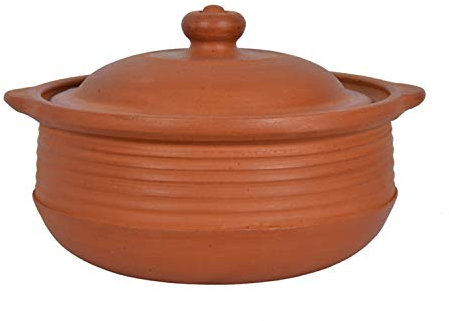Village Decor Clay Cooking Bowl (3 liter)