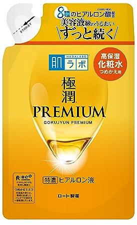 Hada Labo Gokujun Premium Hyaluronic Acid Refill Beauty Essence 170 ml