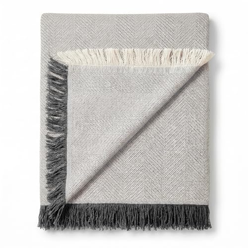Martina Home Foulard Multiusos Espiga 130X180 Cm Crudo/Gris