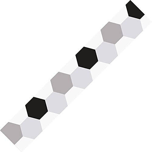 Tapetenbordüre zum Abziehen und Aufkleben, Wand-Bordüre für Zuhause, Decken, dekorative Bordüre für Badezimmer, Wohnzimmer, Küche, Losas, 20 x 500 cm