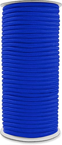 Allzweck Outdoor Seil 60 Meter in verschiedenen Stärken Farbe Blau Größe 9mm