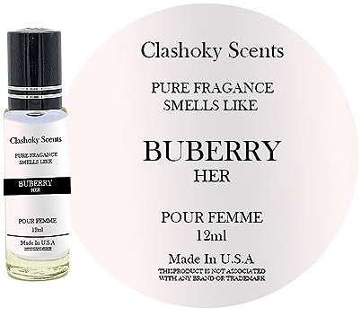 joxipe Clashoky Fragrance Perfume Oils Buberry For Her Perfume Roll On Body Oil for Women (12ml) (Pack of 1)