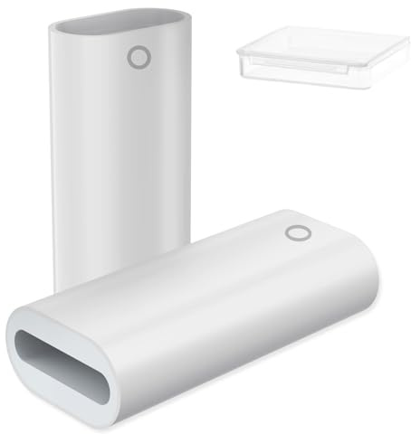 flintronic Ladeadapter Kabel für Apple Pencil, Type-C Ladeadapter Stecker Kompatibel mit Apple Pencil 1. Generation, Kompatibel mit iPad Pro 12.9 10.5 9.7 iPad Air 3. Generation