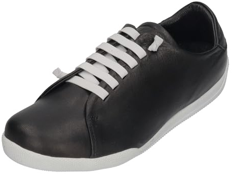Andrea Conti Damen Sneaker, schwarz/weiß, 37 EU