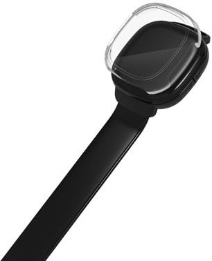 ZAGG InvisibleShield Fusion 360 Fitbit Ace LTE Screen Protector - All-Around Impact Protection with Flexible Hybrid Screen and Bezel Bumper Guard