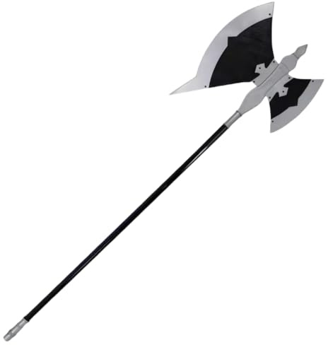 damdos Accessoire d'halloween 162,6 cm - Marteau de Hache St-Frieren - Grande Hache Stark - Accessoire de Cosplay - Cadeau d'anniversaire, Hache Stark, 163 cm